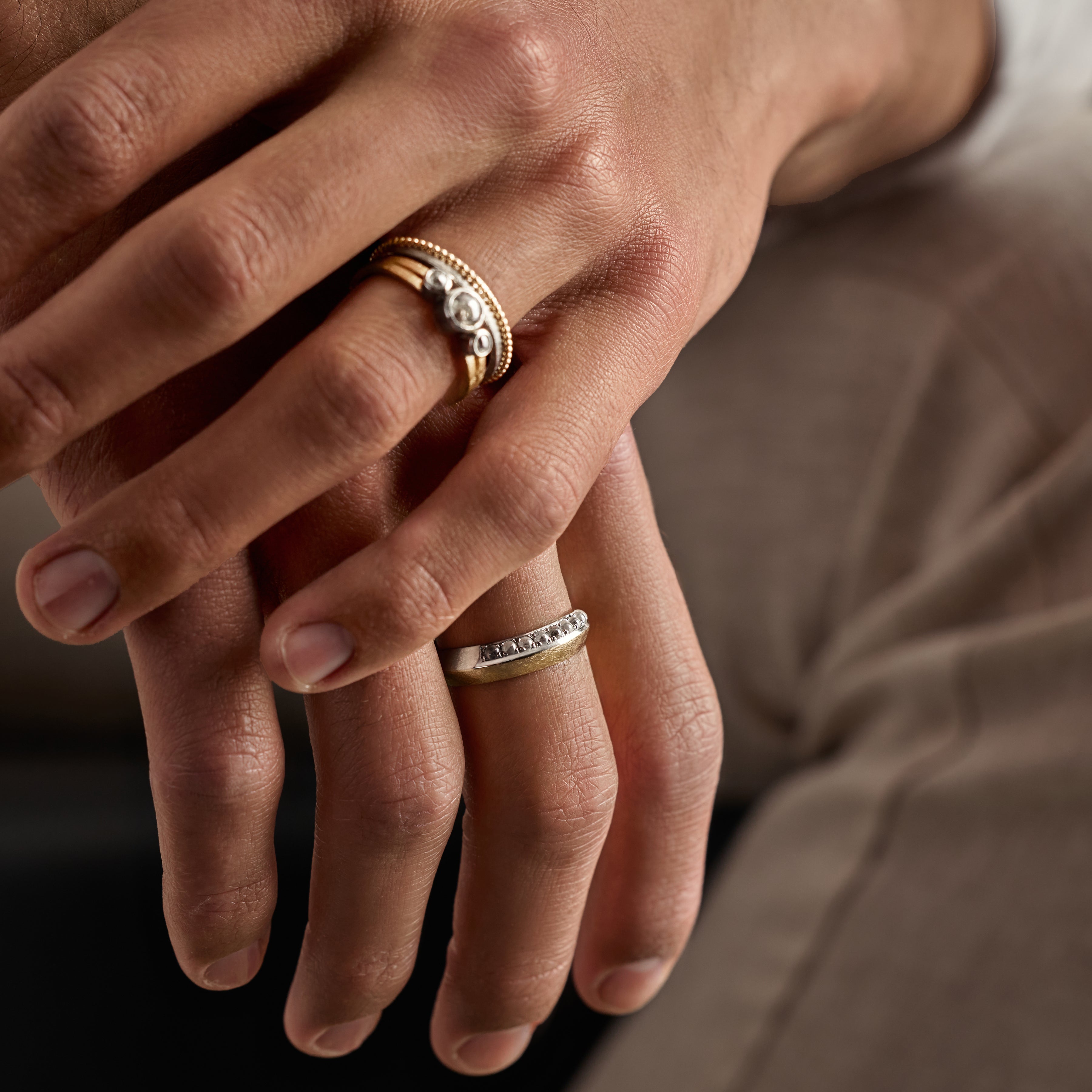 ASCENT: Wide Diamond Band