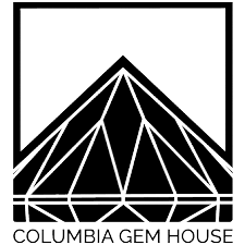 Logo of Columbia Gem House with geometric design
